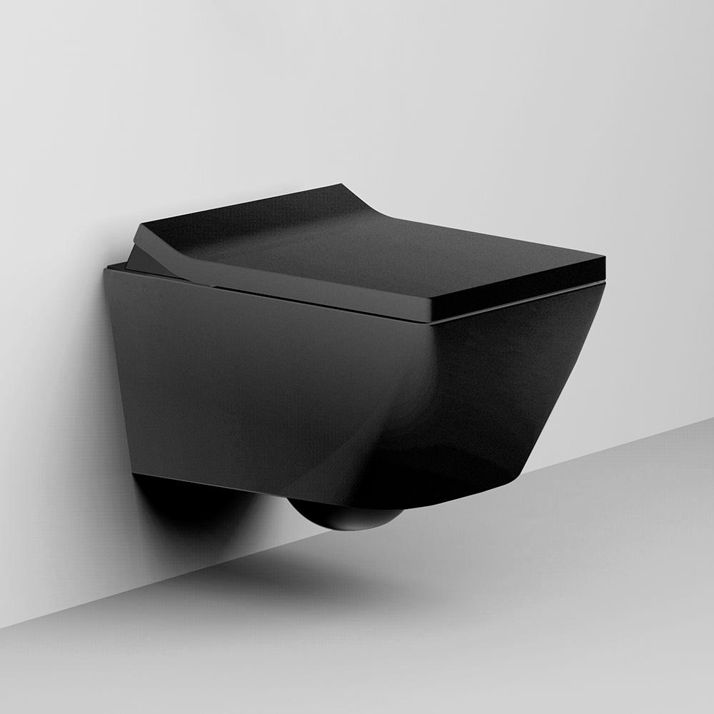 Back to wall Intelligent smart toilet bowl with Flush tank